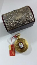 MOERIS Grands Prix Swiss Floral Gold Plated Watch Rare picture