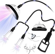 Pussy Pump Nipple Pump Vacuum Vagina Pump Nipple Pussy Sucker Sex Toy for Women picture