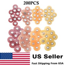 200pcs Dental SOFLEX Discs Composite Finishing Polishing Discs 9.5mm/12.7mm picture