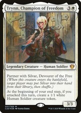 1x Foil Trynn, Champion of Freedom - Commander 2020 NM - MTG picture
