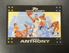 Carmelo Anthony DEN Nuggets - 2007 Topps NBA Behind The Glass,Mint  picture