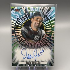 2026 Topps Finest - Finest Personality Autographs Ozzie Guillen #FPA-OG picture