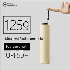 125g Ultra Light Japanese Foldable Sun Umbrella UV Protection Rain Umbrella picture