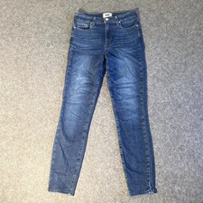 PAIGE Hoxton Ankle Jeans Women’s Size 27 Blue Denim High Rise Slim Skinny picture