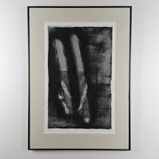 ART - Vintage Signed Diane Fine Limited Edition Print 33x23.75 Framed Modern Art picture