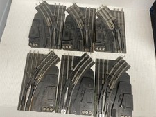 Six Marx O-27 Gauge 3 Left and 3 Right Hand Electric Switches Tested Working picture