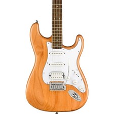 Squier Affinity Series Stratocaster HSS Limited Edition Electric Guitar Natural picture