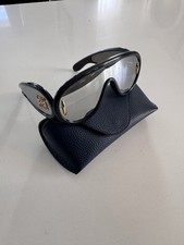 LOEWE LOEWE x Paula's Ibiza Mask Sunglasses Black Sunglasses with Gold Logo picture