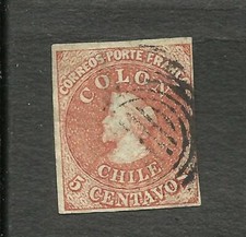 CHILE SOFICH # 5 FA 5-4 USED, 4 MARGINS picture