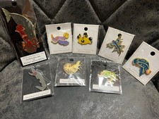 Deep-sea creature nudibranch pin Badge 8 types set picture
