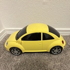 Sharper Image VW Beetle CD Player AM/FM Radio Headphone Jack Yellow GT112 picture