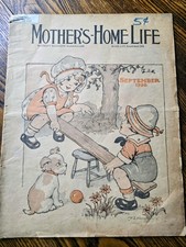 1928 September MOTHER'S HOME LIFE full original MAGAZINE vintage ephemera picture