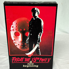 NECA Friday the 13th Part V Jason Voorhees Boxed Figure Axe/Machete 367N071321 picture