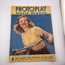 PhotoPlay/Movie Mirror Magazine,Sept 1942 Priscilla Lane Ginger Rodgers #14 picture