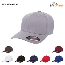 Flexfit 6597 Cool & Dry Sport Hat Fitted Baseball Cap Blank S/M L/XL picture