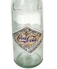 Vintage 1999 Coca Cola Commemorative Replica Straight Sided Bottle From 1900 picture