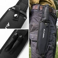 FLISSA Survival Hunting Knife w/Sheath 15 inch Fixed Blade Tactical Bowie Knife picture