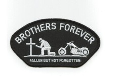 BROTHERS FOREVER Fallen But Not Forgotten Iron on Patch  picture