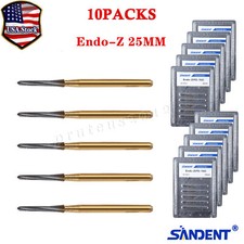 100Pcs Dental Endodontic Endo Z Burs 1.0*25mm FG Tungsten Carbide Zekrya Burs picture