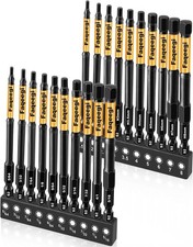 4-Inch Long Hex Bit Set 20PCS (Metric & SAE) Impact Allen Wrench/Key Drill Bit picture