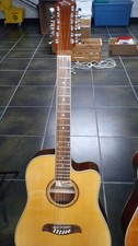 Oscar Schmidt OD312 Natural 12-String Plug In  Guitar With Super Nice Hard Case  picture