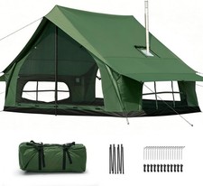 Lightweight Backpacking Camping Cabin Tent with Stove Jack for 2-4 Person picture