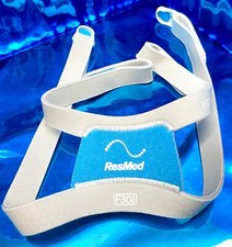 New Original ResMed AirFit F30i HEADGEAR with Clips Replacement 63372 STANDARD picture