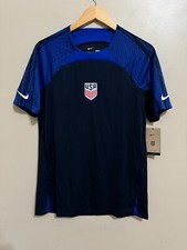 Nike Team USA USMNT Team Issue Soccer Jersey Drill Top Men M Slim FIT DH6449-451 picture
