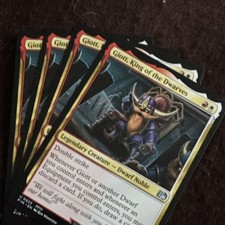 Giott, King of the Dwarves x 4 ~ Final Fantasy ~ Mtg picture