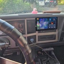 Car Stereo Radio For 1986-1992 Jeep Comanche Carplay Android Auto BT Single 1Din picture