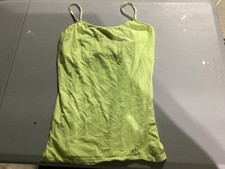 Aéropostale Women’s XL Green Solid Knit Camisole Tank Top Stretch Logo picture