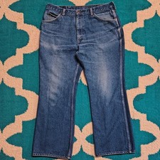 Vintage 1998 Roebucks Men's Bootcut Jeans 36x29 picture