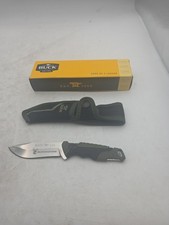 Buck (11891) Knives Pursuit Black/Green 420 HC Steel 8 in. Fixed Hunting Knife picture