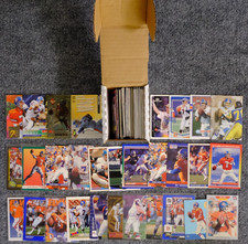 HUGE John Elway Football Card Lot of (100) Broncos HOF Inserts Value picture