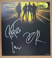 Metallica Signed 72 Seasons Promo Kirk, Lars, Robert JSA COA - PSA BAS Beckett picture