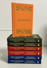 The William Shakespeare Collection Book Set with Journal Brand New picture