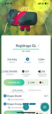 Regidrago for Great League with Dragon Breath & Energy ☑️ Pokemon Go picture