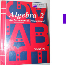 Algebra 2 : An Incremental Development Second Edition  INCONUS/FPO picture