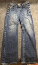 Ariat M2 Jeans Mens 34x36 Blue Relaxed Bootcut Denim Western Cowboy Pants picture