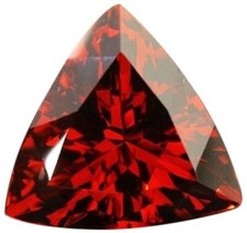 Natural Extra Fine Deep Vivid Red Garnet - Trillion - Tanzania - AAA+ Grade picture