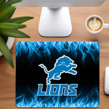 Detroit Lions Custom Non-Slip Neoprene Mouse Pad Home Office picture