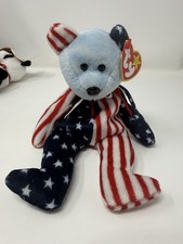 1999 Original Spangle Ty Very Rare Retired  Beanie Baby With Multiple Error Tag. picture