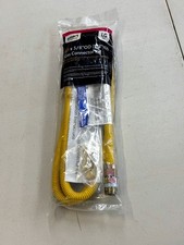 Appliance Smart Choice 6 ft x 5/8”OD (1/2”ID) Gas Connector kit LG EFV 6FT58ODLG picture