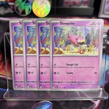 [4x Playset] Slowpoke 057/142 Sv07: Stellar Crown POKEMON TCG picture
