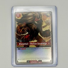 Blazamut Molten Sovereign Pal Holo Foil TSR EDT01-007 TSR Palworld Card Game picture