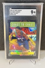 2002-03 Topps Chrome Coast to Coast Refractor #CC1 Tracy McGrady (1:40) picture