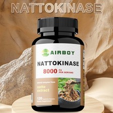 Nattokinase 8000FU - Blood Flow, Heart & Cardiovascular Health, High Quality picture