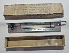 Antique Eastman Kodak Photographic Thermometer E.K. Co USA Original Box Tested picture