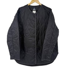 GAP Recycled Oversized Quilted Jacket M Tall Water Resistant Primaloft Preppy picture