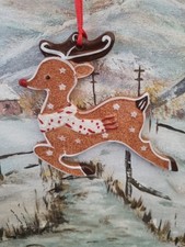 Villeroy and Boch Christmas Winter Bakery Reindeer Gingerbread ornament Germany picture